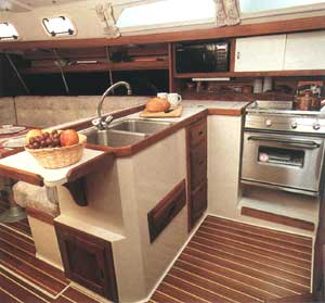 View of galley